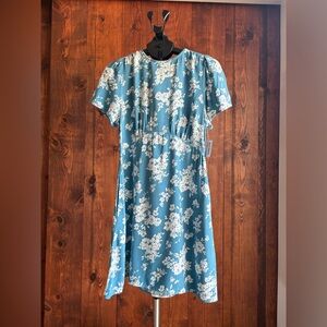 Old Navy Blue Floral Dress